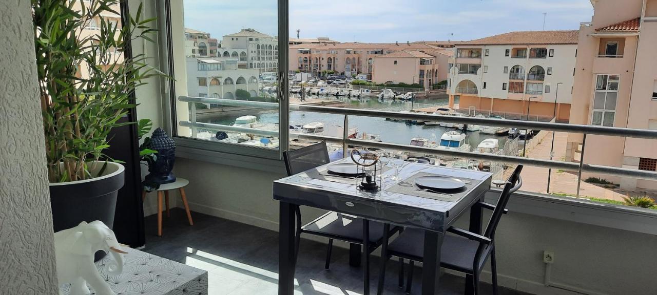 Charmant T2 Vue Marina Plages A Pied Sète Extérieur photo